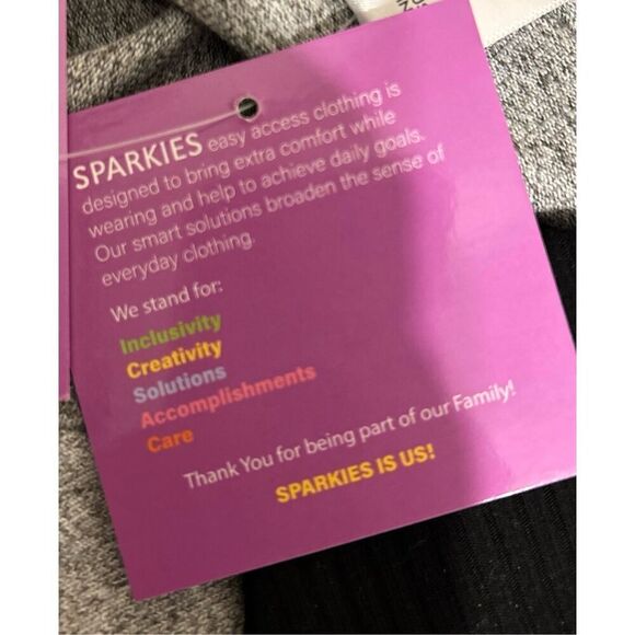 COPY - Sparkies Adaptive Top with Side Snap Opening Sizes Large and XL - Picture 10 of 11
